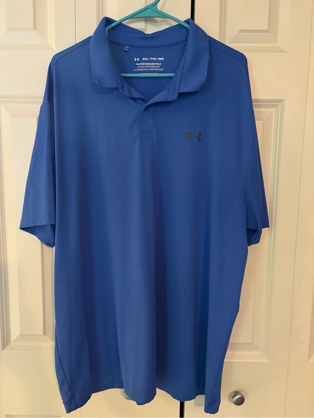 Under Armour Men's Royal Blue Performance Polo